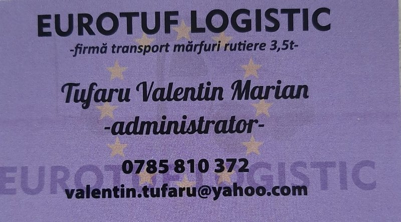 Eurotuf Logistic - transport marfuri rutier